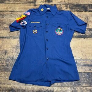 Boy Scouts‎ of America Patches Shirt Short Sleeve Uniform Collectible